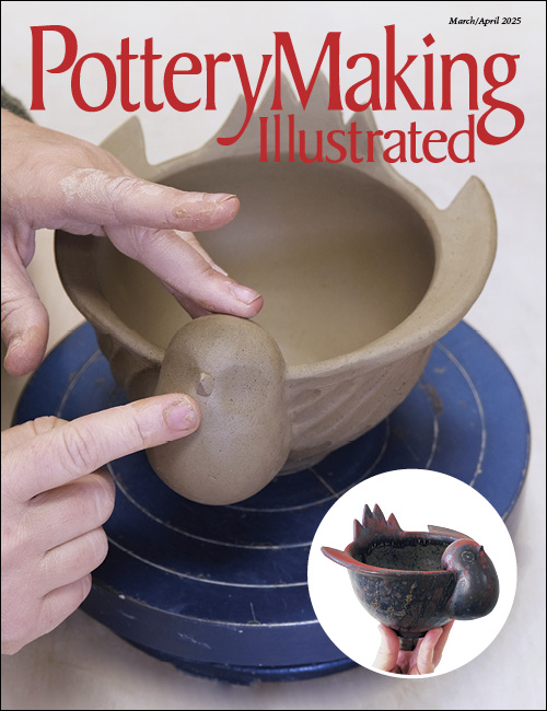 March/April 2025 Pottery Making Illustrated front cover
