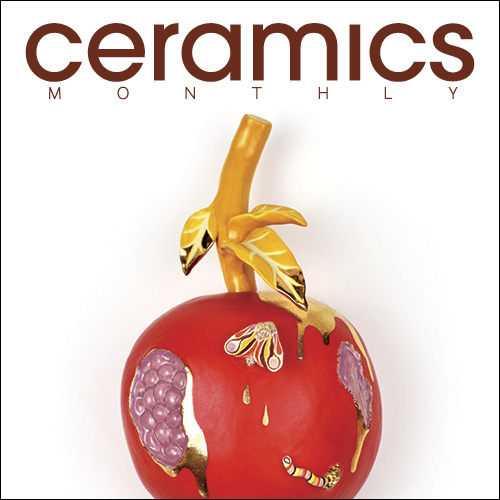 Ceramics Monthly April 2025 front cover thumbnail image