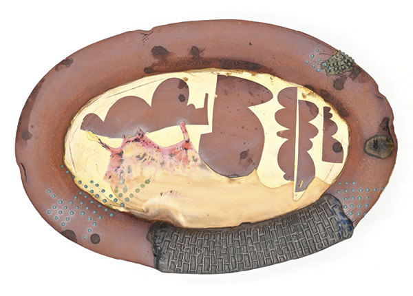 Dehmie Dehmlow's oval platter (front)