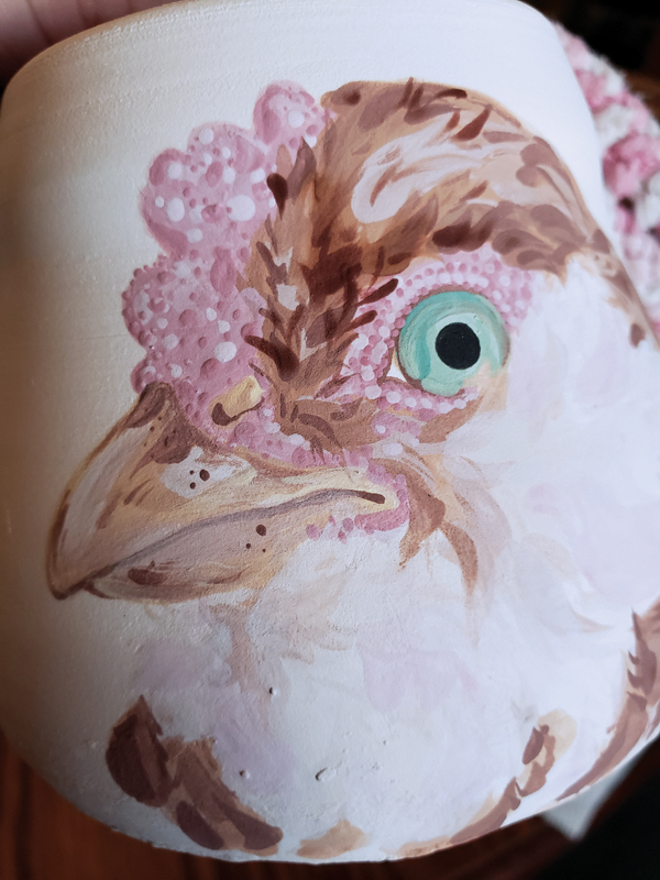 5 Continue to add more saturated pigment and fine details.