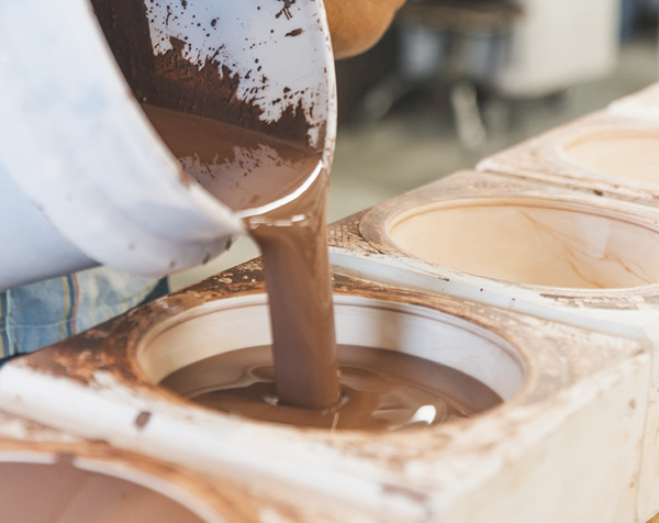 4 Jeff Nordhues slip casting terra cotta.