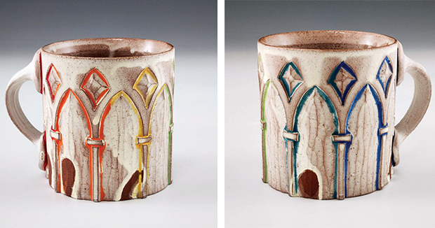 tattoo paper image transfer finished cups